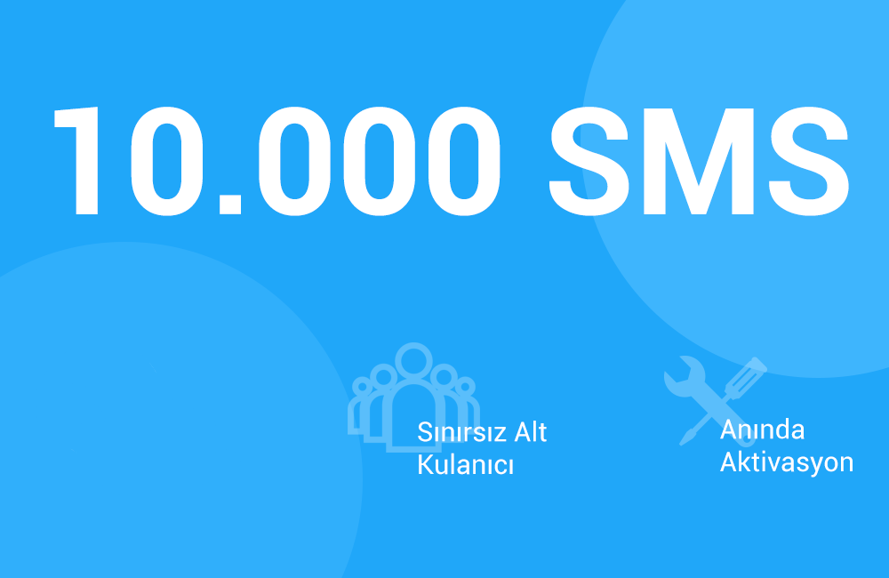10000 okul sms paketi