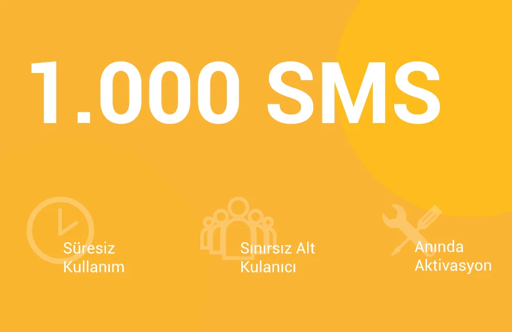 1000 okul sms paketi